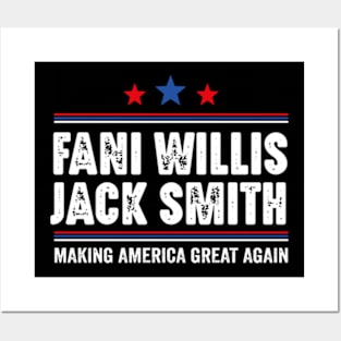 Fani WIllis Jack Smith Making America Great Again T-Shirt Posters and Art